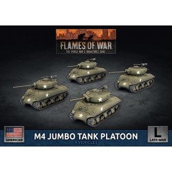 US M4 Jumbo Platoon