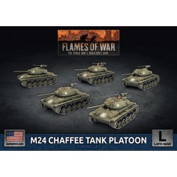 US M24 Chaffee Tank Platoon