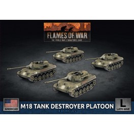 US M18 Hellcat (76mm) Tank Destroyer Platoon