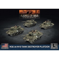 US M36 and M10 Tank Destroyer Platoon