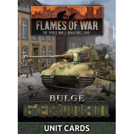 Bulge: German Unit Cards