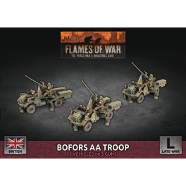 Bofors SP AA Troop (3x Plastic)