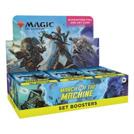 MTG March of the Machine SET Booster Display