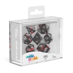 Oakie Doakie Dice RPG Set Enclave - Ruby