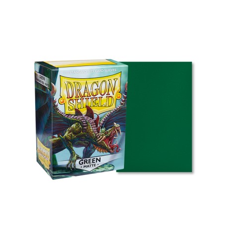 Dragon Shield Standard Sleeves Matte Green