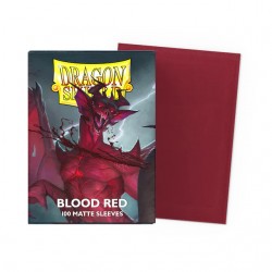 Dragon Shield Standard Sleeves Matte Blood Red