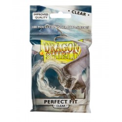 Dragon Shield Perfect Fit Sleeves Clear/Clear
