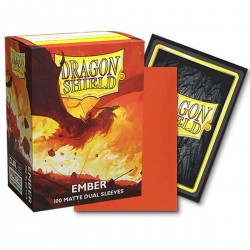 Dragon Shield Standard Sleeves Matte Dual - Ember