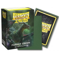 Dragon Shield Standard Sleeves Matte Forest Green
