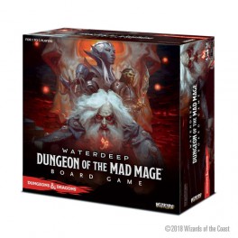 D&D Dungeon of the Mad Mage Adventure Boardgame