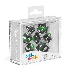 Oakie Doakie Dice RPG Set Glow - Biohazard