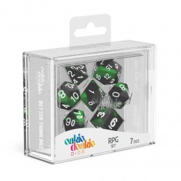 Oakie Doakie Dice RPG Set Glow - Biohazard