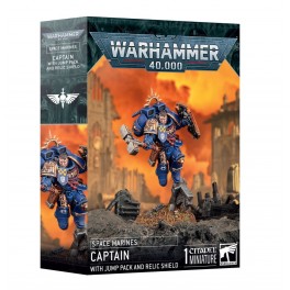 SPACE MARINES: CAPTAIN W/JUMP PACK and RELIC SHIELD