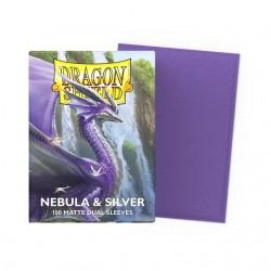 Dragon Shield Standard Sleeves Matte Dual - Nebula & Silver