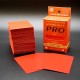 KMC Standard Sleeves - Hyper MAT PRO Red