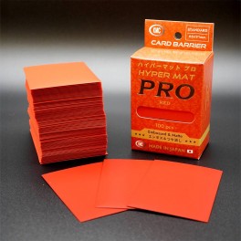 KMC Standard Sleeves - Hyper MAT PRO Red