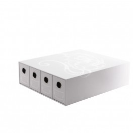 Dragon Shield Fortress Card Drawers Horizontal-4 white