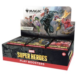 MTG Marvel Super Heroes PLAY Booster Display
