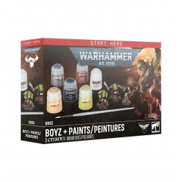 ORKS + PAINTS SET