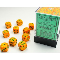 Dados D6 Speckled 12mm (36) Lotus