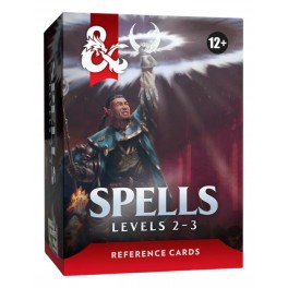 D&D RPG Reference cards: Spells (Lv 2-3)